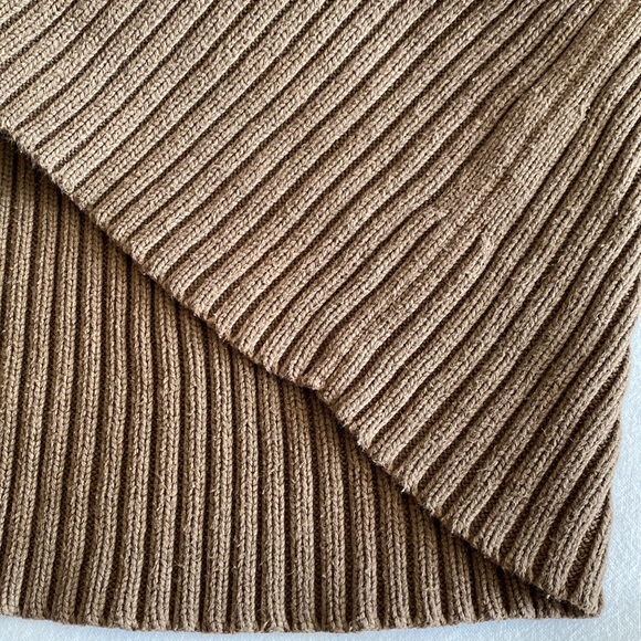 Mercer & Madison cotton ribbed pullover heavily embellished / embroidered sleeve - Picture 9 of 13